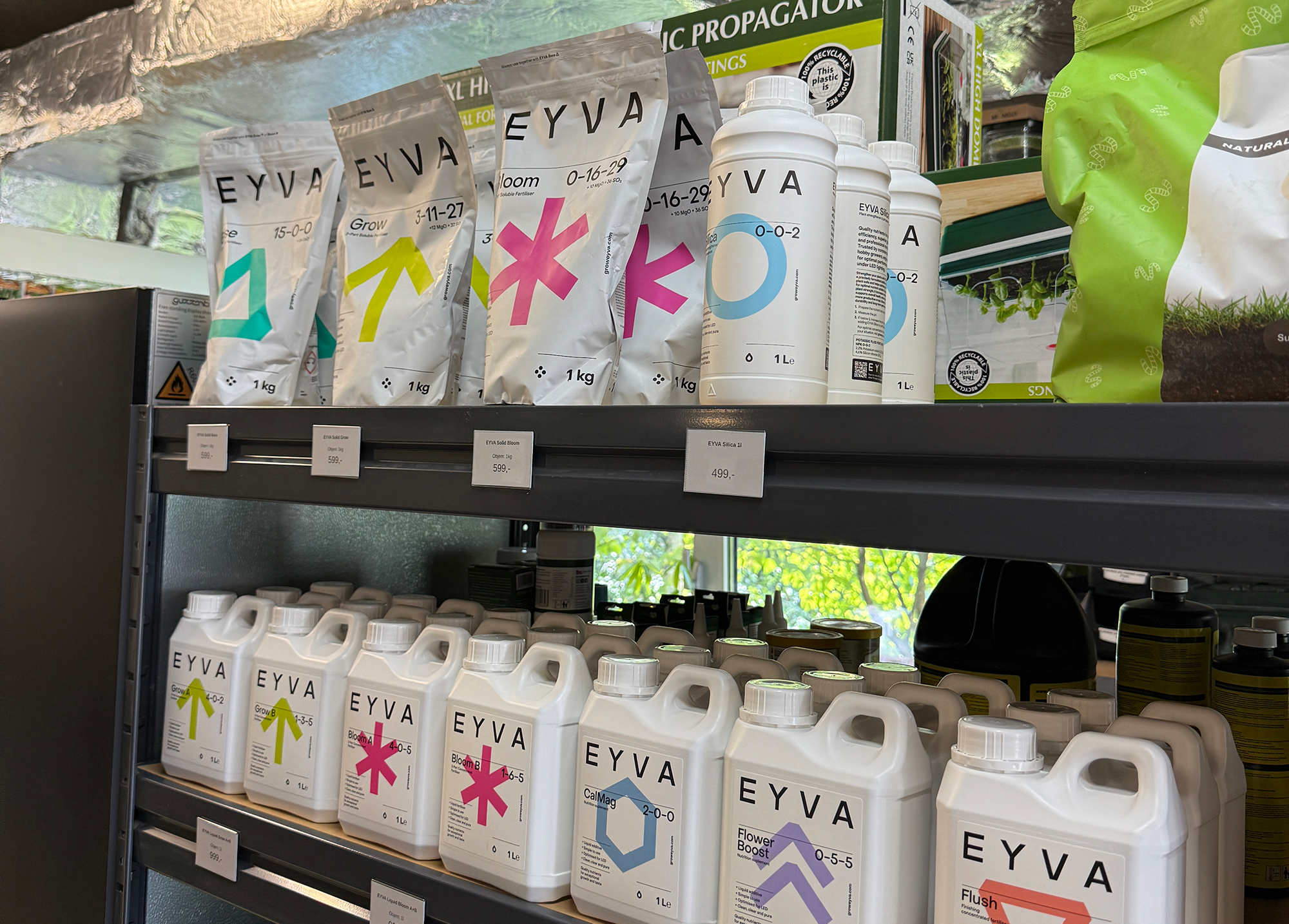 EYVA Products in Store